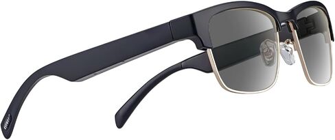 نظارات شمسية ذكية بلوتوث لاسلكية، تصميم مفتوح للأذن للرجال والنساء، عدسات مستقطبة، مساعد صوت مقاوم للماء IP5، 55 ملم، عدد 1.0 (ذهبي)... in Kuwait