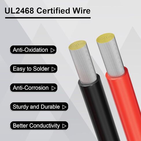 Solar to XT60 Connector Cable 10AWG 2FT Solar Panel Connector to XT60 Charging Cable for RV Portable Power Station Solar Panels in Saudi Arabia