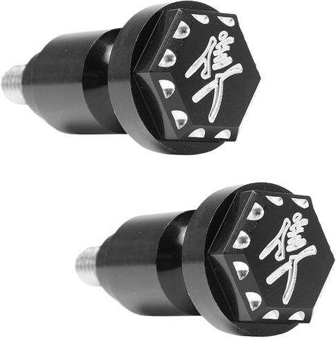 Swingarm Spools Sliders Grab Bar Bolts,Rear Seat Thumb Screw Bolt Compatible with Suzuki Hayabusa GSX1300R 1999-2020 2019 2018 2017 2016 (2 PCS Black) in Kuwait