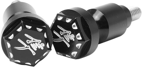 Swingarm Spools Sliders Grab Bar Bolts,Rear Seat Thumb Screw Bolt Compatible with Suzuki Hayabusa GSX1300R 1999-2020 2019 2018 2017 2016 (2 PCS Black) in Kuwait