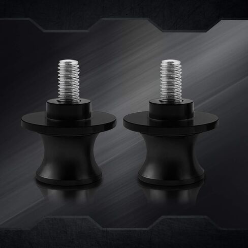 6MM M6 X 1.5 Motorcycle Swing Arm Sliders Spools 2PCS CNC Swing Arm Stand Screw Compatible With MT09 MT-09 2014 2015 2016 2017 in Saudi Arabia