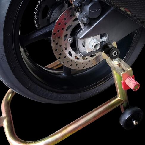 6MM M6 X 1.5 Motorcycle Swing Arm Sliders Spools 2PCS CNC Swing Arm Stand Screw Compatible With MT09 MT-09 2014 2015 2016 2017 in Saudi Arabia