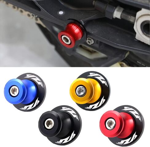 2pcs M6 6mm Swing arm Sliders Spools for Y.amaha YZF-R1 YZF-R3 YZF-R6 YZF-R7 YZF-R125 YZF-R25/R1000 (Red) in Saudi Arabia