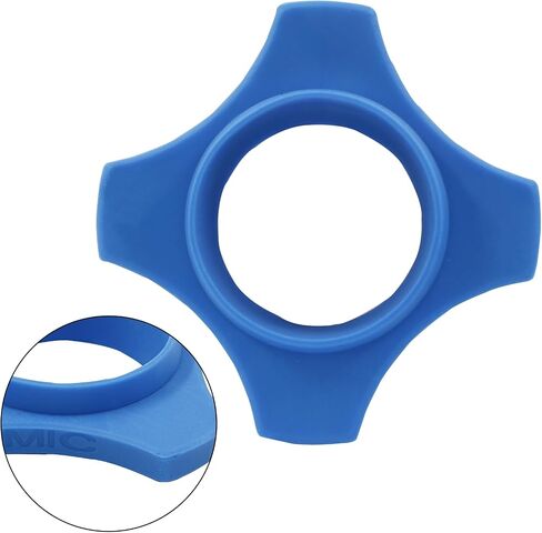4 Pcs Microphone Anti-Roll Rubber Rings Mic Rolling Protection Anti-Slip Rubber Rolling Rings(Multi Color) in Saudi Arabia