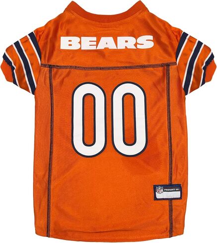 NFL Chicago Bears Color Rush Dog Jersey, Size: X-Small. Color Rush Jersey, Cool and Sporty Dog Shirt, Best Football Jersey Costume for Dogs & Cats. Licensed Jersey Shirt. in Saudi Arabia