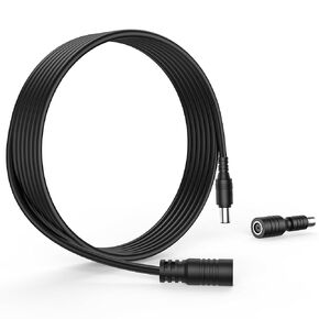 20Ft 16AWG Extension Cable for Jackery Solar Panel Adapter Fits for Most Below 200W Solar Panel for Jackery Explorer 2000/1500/1000/500/300/240 Power Station, DC8mm Jack DC7909 to DC8020 Adapter