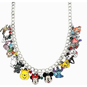 JDHFJFH Necklace Metal Anime Charm Necklace