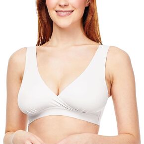 Carole Martin Pullover Bra with Crossover Wrap Design