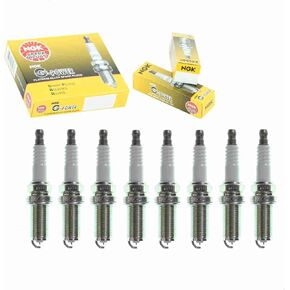 8 pc NGK G-Power Spark Plugs compatible with Nissan Titan 5.6L V8 2004-2015