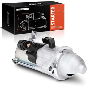 A-Premium Starter Motor Compatible with Chevrolet Traverse, Blazer & Buick Enclave, Lacrosse, Regal Sportback & GMC Acadia & Cadillac CTS, XT5, 2.0L 3.0L 3.6L, 12V 1.4KW 17-Teeth CW