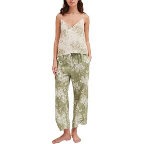 Desmond & Dempsey Cami & Wide Leg Pajama Set, S-XL