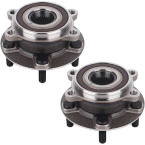 Autoround Pair 513347 Front Wheel Hub and Bearing Assembly Compatible with Mazda 6 2014-2019, CX-5 2013-2022