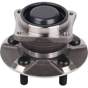 Autoround 512218 Rear Wheel Bearing and Hub Assembly fit for 2003-2008 Toyota Corolla/Matrix/Pontiac Vibe, Toyota Celica 2000-2005, 5 Lug Non-ABS FWD