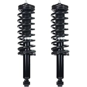 KAC Rear Struts Shock Absorbers & Strut Assembly with Coil Springs, OE# 171113 Complete Struts Suspension Replacement for Outback 2000-2004,2Pcs