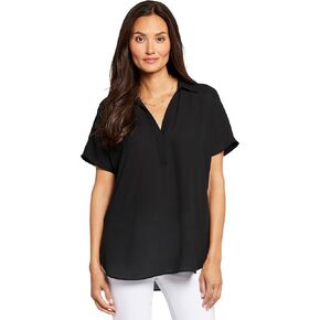 NYDJ Women's Short Sleeve Becky Blouse