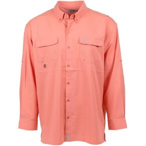 Heybo Outsdoors Performance Boca Grande LS Vented Fishing Shirt 30+ UPF Adult Fishing Shirt, Breathable and Lightweight