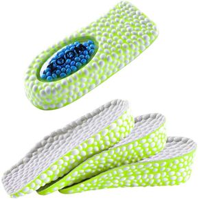 Height Increase Insoles Air Cushion Heel Pad, Foot Arch Contour Heel Inserts for Shock Absorption,Orthopedic Heel Lifts for Women & Men 1.5/2.5/3.5cm in Kuwait