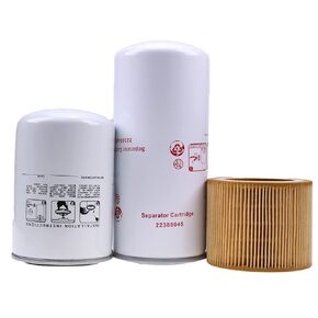 Filter Kit for Ingersoll-Rand Screw Air Compressor UP6-5 Thru UP6-15C, Air Oil Separator 22388045 Oil Filter 39329602 Air Filter 88171913