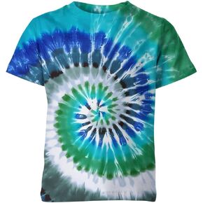 Tie Dye Shirts for Men and Women, Novelty Short Sleeve T-Shirts Colorful Tees Size S-3XL
