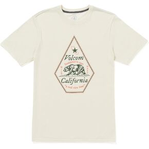 Volcom Men's Calinice Time California State Short Sleeve Heather Tee