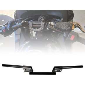 Motorcycle 7/8" 22mm Handlebar - PSLER Universal Adjustable Handle Bar Modified Bike Handlebar Mini Bike Dirt Bike Pit Bike Handlebars for Motorcycle Sport Bike Street Bike Off-Road Bikes ATV