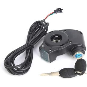 Pissente E Thumb Throttle Digital Electric Scooter Throttle E Battery Voltage Display, Voltage Display E Thumb Throttle Switch Power Thumb Throttle Display Throttles