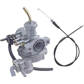 WFLNHB Carburetor Replacement for Honda FourTrax 125 TRX125 ATC110 ATC125M ATC90 Carb with Throttle Cable
