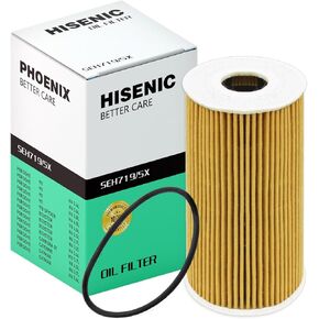 Oil Filter Fits Porsche 911 Boxster Carrera Cayenne Cayman Replace Mann Filter Hu 719/5x | Refer No. 99610722552 99610722553 99610722560