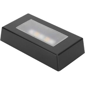 GOTOTOP Crystal Display Stand Base, LED Lighted Display Plate Colorful Show Stand Pedestal 7 Lighting Modes Display Base with USB Cable for Wedding Party Home Office Jewelry Crystal Statues