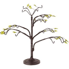 Bard's Dark Brown Ornament Stand, Twig Tree, 18.5" H x 22" W x 22" D