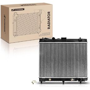 A-Premium Engine Coolant Radiator Assembly with Transmission Oil Cooler Compatible with Scion xD 08-14 & Toyota Yaris 07-17, Yaris R 2016, 1.8L 1.5L, Automatic Trans., Replace# 1640021300