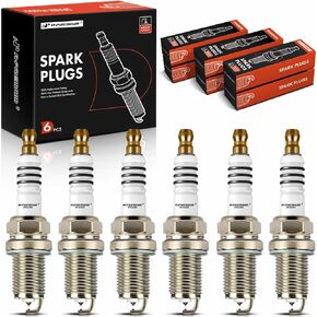 A-Premium Iridium & Platinum Spark Plugs Compatible with Volkswagen Jetta/Golf 2001, Passat 1998/2000, Beetle 2001/200 & Audi A4 1999, A4 Quattro 1999/2000, 1.8L 2.0L, Pack of 4