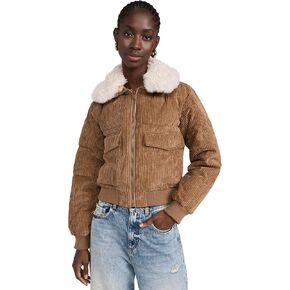 Save The Duck Women's Reily Corduroy Bomber Jacket