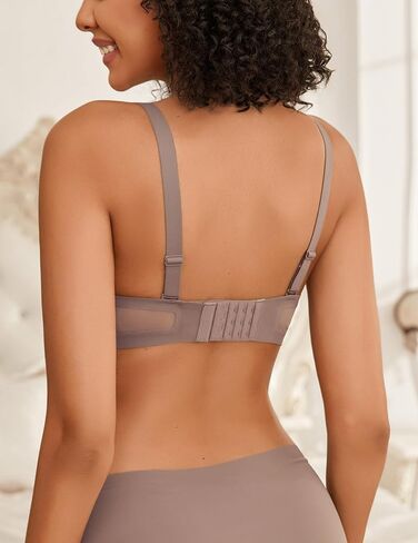 Avidlove Women's Seamless Bras Wireless Bra with Soft Support Full Coverage Tshirt Bra for Women with Padded Everyday Bra in Kuwait