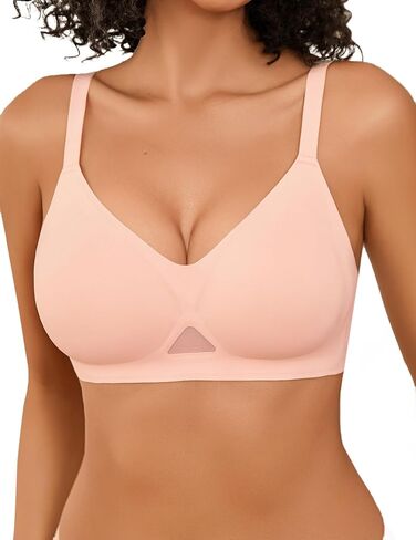 Avidlove Women's Seamless Bras Wireless Bra with Soft Support Full Coverage Tshirt Bra for Women with Padded Everyday Bra in Kuwait