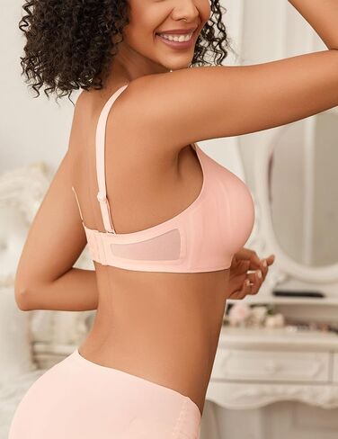 Avidlove Women's Seamless Bras Wireless Bra with Soft Support Full Coverage Tshirt Bra for Women with Padded Everyday Bra in Kuwait