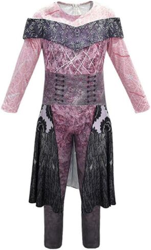 Audrey Mal Fancy Dress Descendants 3 Costumes for Girls Halloween Evil Queen Cosplay Long Sleeve Jumpsuit Costume in Saudi Arabia