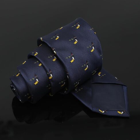 Dragon Pattern Necktie With Box Green Fly Dragon Tie in Saudi Arabia