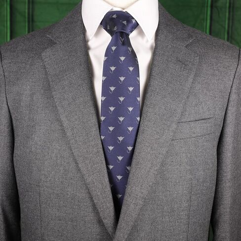 Dragon Pattern Necktie With Box Green Fly Dragon Tie in Saudi Arabia