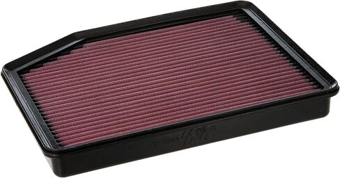 K&N Engine Air Filter: Increase Power & Towing, Washable, Premium, Replacement Air Filter: Compatible with 2011-2016 Ford SuperDuty V8 (F250, F350, F450, F550, F650), 33-5010 in Saudi Arabia