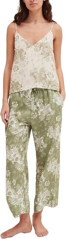 Desmond & Dempsey Cami & Wide Leg Pajama Set, S-XL in Saudi Arabia