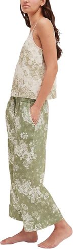 Desmond & Dempsey Cami & Wide Leg Pajama Set, S-XL in Saudi Arabia