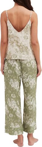 Desmond & Dempsey Cami & Wide Leg Pajama Set, S-XL in Saudi Arabia