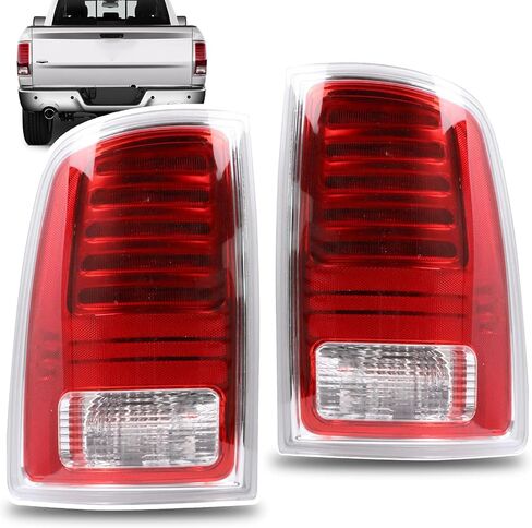 LED Tail Lights Compatible With 2013-2018 Dodge Ram 1500 2500 3500 Driver and Passenger Side Taillights Replace 68093081AB, 68093081AC, CH2800202 in Saudi Arabia