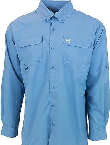 Heybo Outsdoors Performance Boca Grande LS Vented Fishing Shirt 30+ UPF Adult Fishing Shirt, Breathable and Lightweight in Saudi Arabia