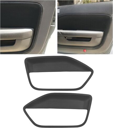 HECASA Plastic Pair Door Panel Insert Card Replacement Kit Compatible with 2005-2009 Ford Mustang ABS Plastic(Passenger Side & Driver Side) in Saudi Arabia
