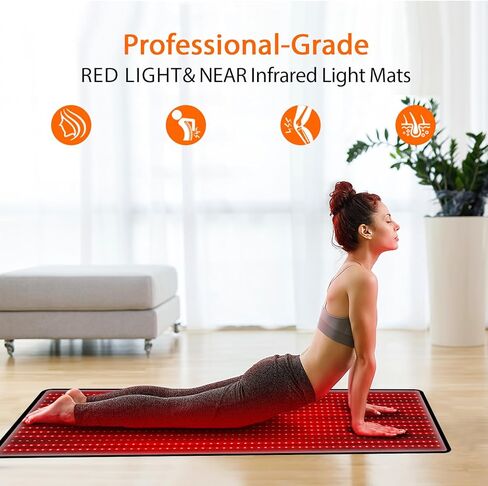 Red Light Therapy for Neck, 660nm Red Light and 850nm Near Infrared Light Therapy Belt for Body Shoulder Chin Neck Hand Wrist with Timer Wearable Red Light Therapy Wrap Chin Strap Unisex in Kuwait