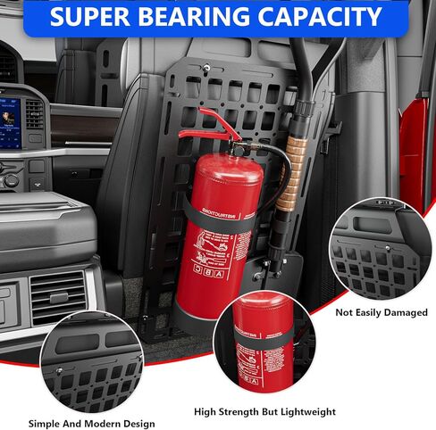 Seat Back Molle Panel Compatible with 2015-2024 Ford F-150 Seat Back Organizers Molle Tactical Truck Organizer Replacement for 2015-2024 Ford F150 Accessories(2PCS) in Kuwait