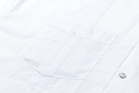 قمصان MAXJON الرجالية Guayabera قمصان كاجوال بأكمام قصيرة مع أربعة جيوب، قمصان صيفية للشاطئ in Kuwait