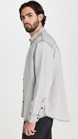 قميص ماثيو من الدنيم للرجال من راج آند بون in Kuwait